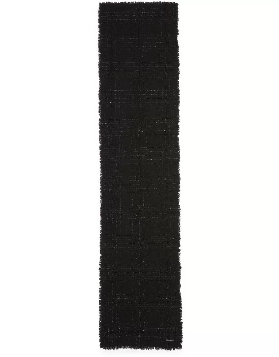 Women Faliero Sarti Women's Scarves<Stole In Wool And Cashmere Blend With Boucle Effect | Adrienne