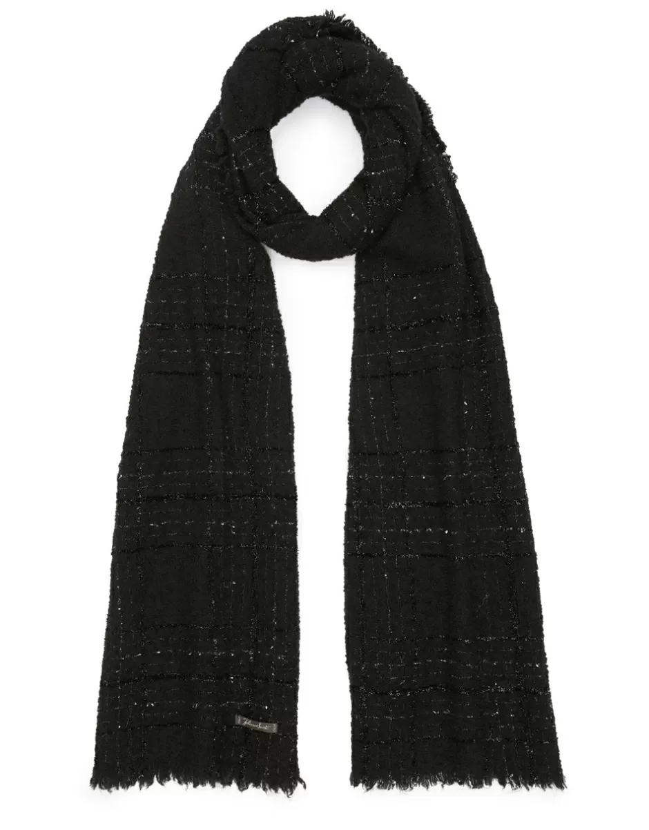 Women Faliero Sarti Women's Scarves<Stole In Wool And Cashmere Blend With Boucle Effect | Adrienne