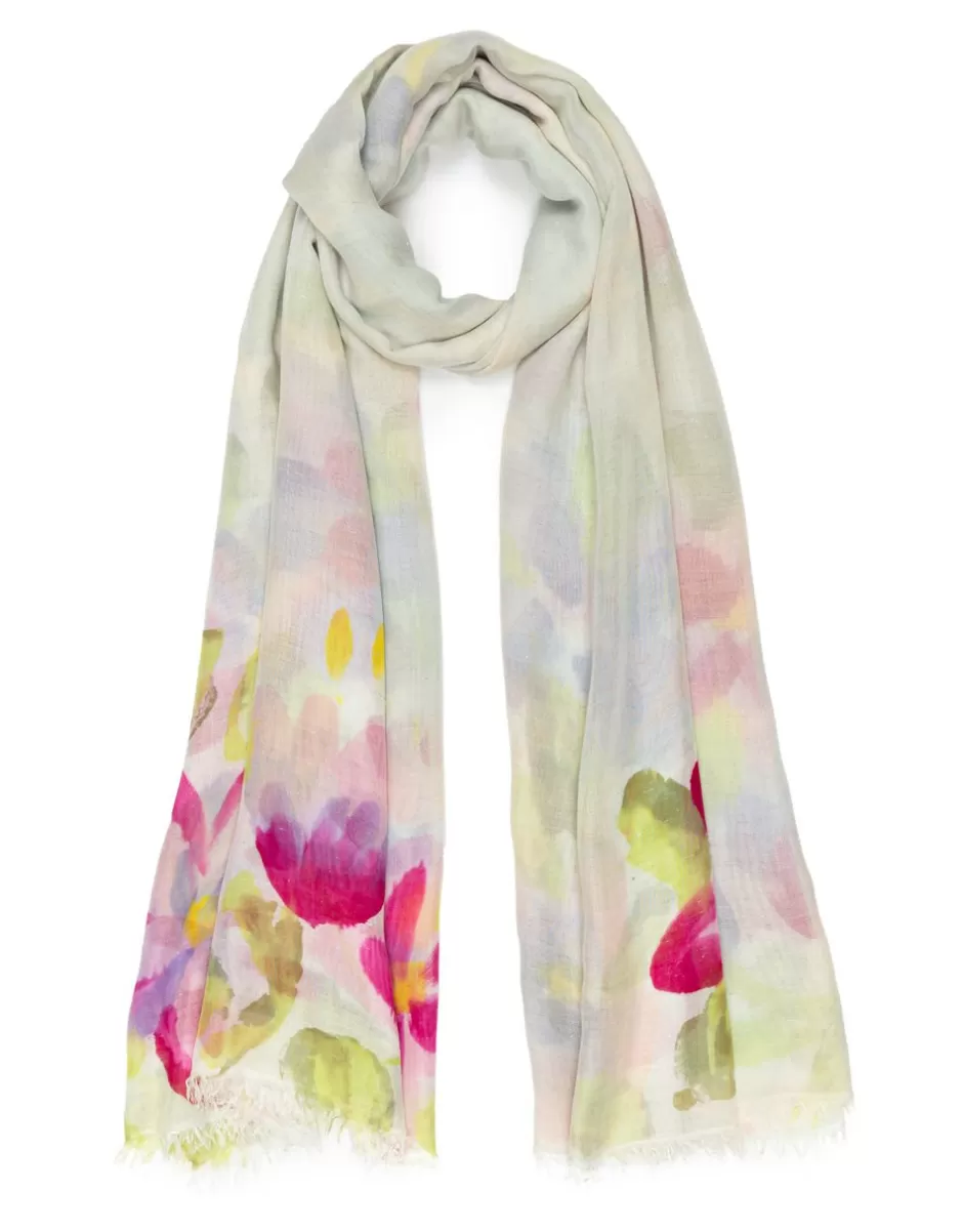 Women Faliero Sarti Women's Scarves<Stole With Floral Print | Debby