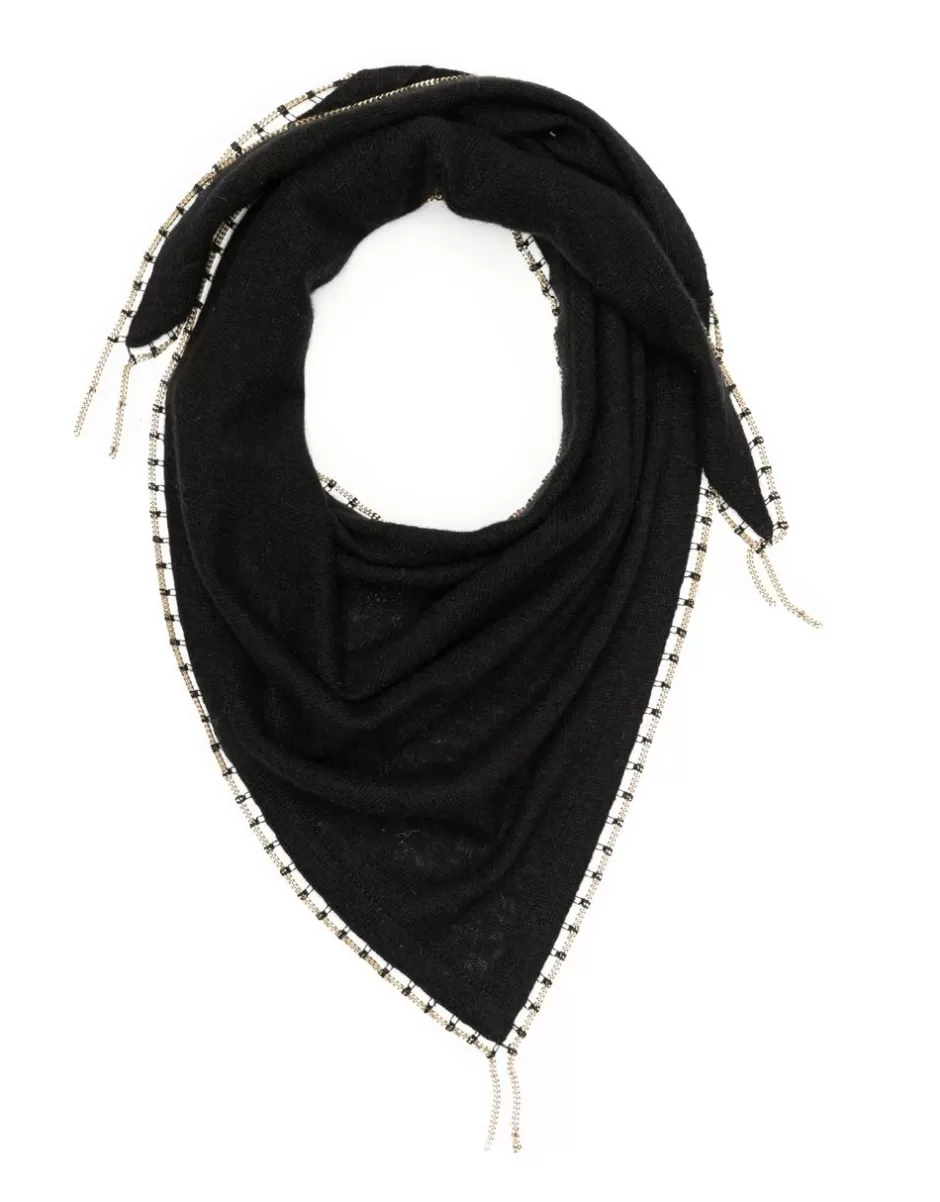 Women Faliero Sarti Women's Scarves<Triangle Bijoux In Cashmere Blend | Sonya