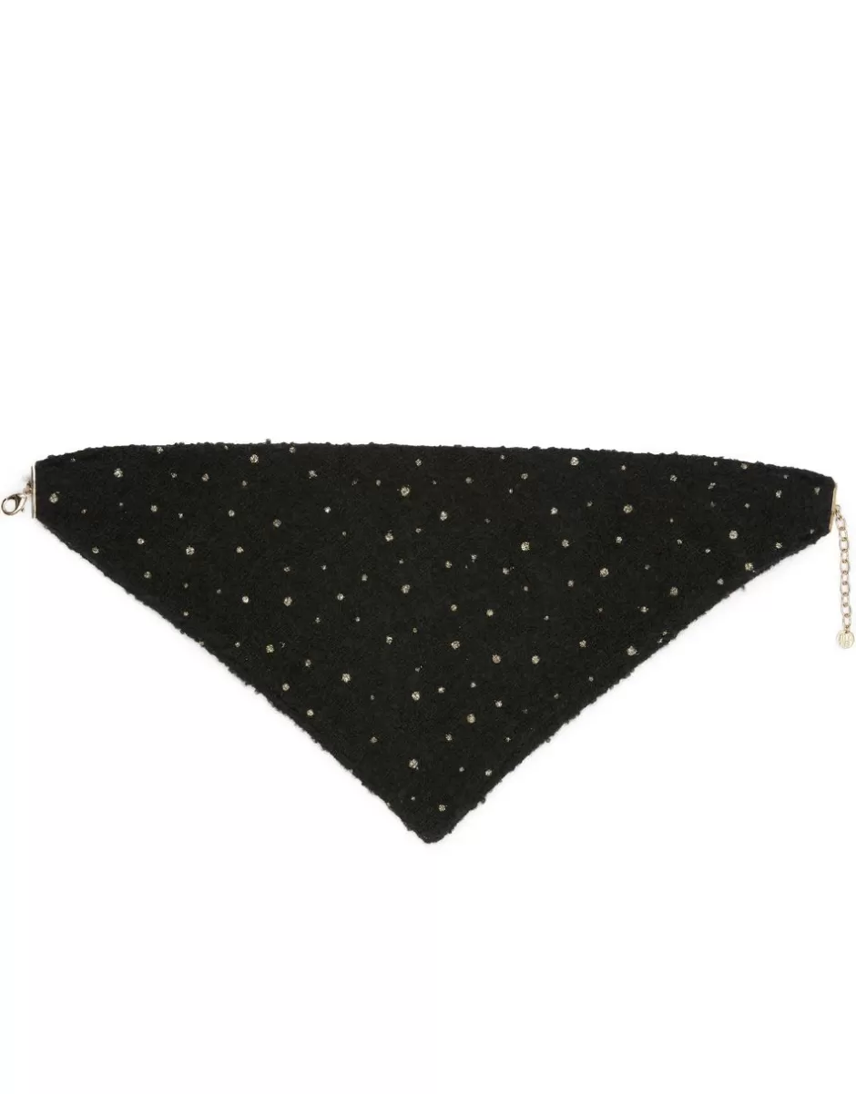 Women Faliero Sarti Women's Scarves<Triangle Bijoux With Gold Applications | Axy