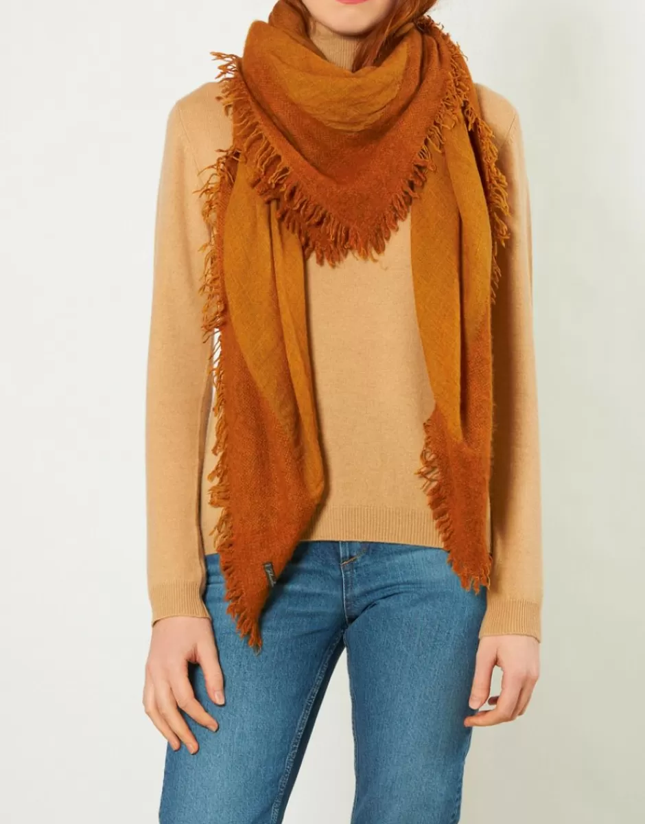 Women Faliero Sarti Women's Scarves<Virgin Wool Cashmere And Silk Blend Square Scarf | Isadora